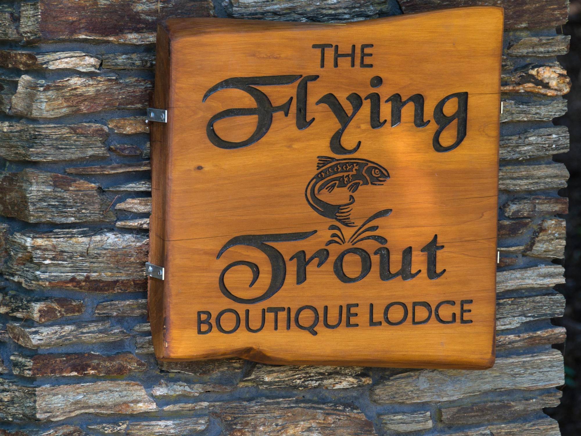 The Flying Trout Boutique Lodge Taupo Kültér fotó